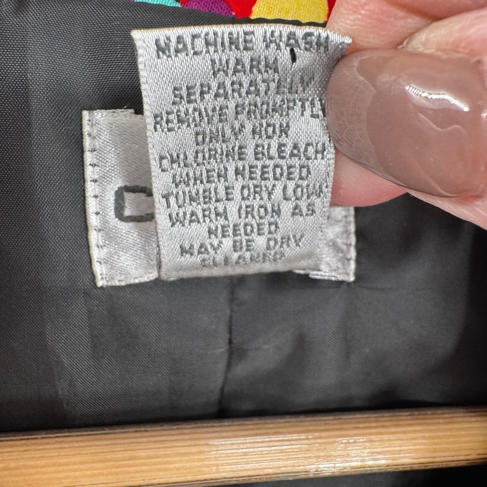 Chicos Womens Button Front Jacket Maximalist Psyc… - image 5